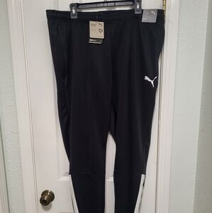 Puma XXL black Team Liga training pants.